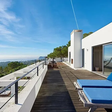 Villa Larosa With Seaview In Ibiza